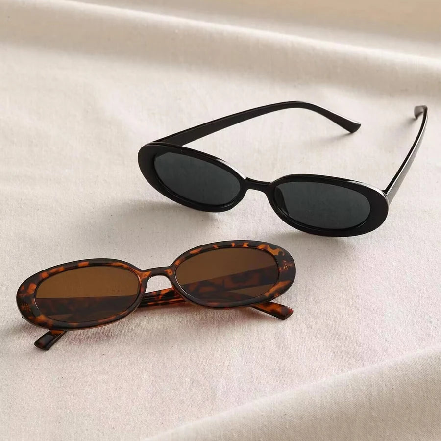 Vintage Oval  Sunglasses